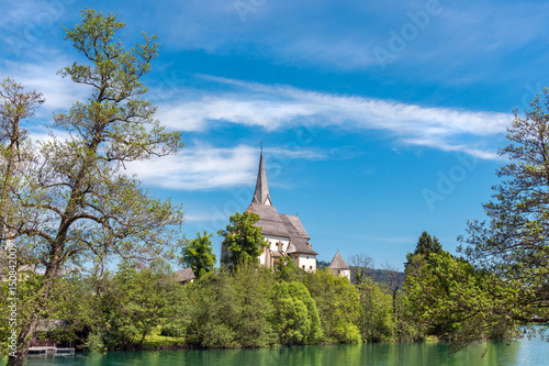 Kirche Maria Wörth im Wörthersee, Kärnten, Österreich