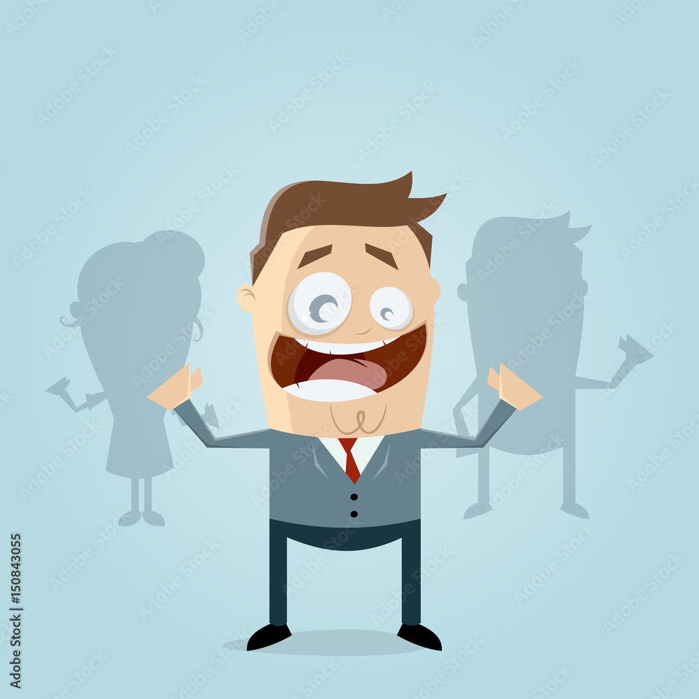 business leader standing in front of a team business leader standing in front of a team