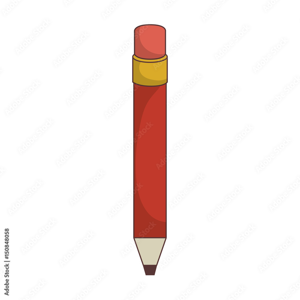 pencil school isolated icon vector illustration design pencil school isolated icon vector illustration design