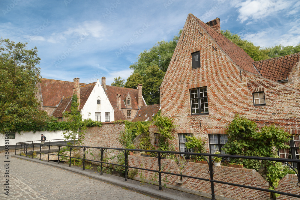 Minnewaterpark Architecture in Brugge Minnewaterpark Architecture in Brugge