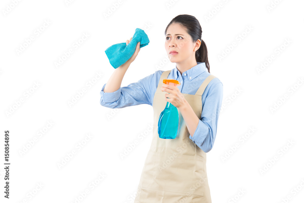cleaning dirty glass doing housework cleaning dirty glass doing housework