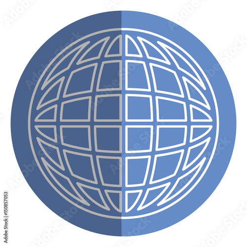 sphere planet isolated icon vector illustration design