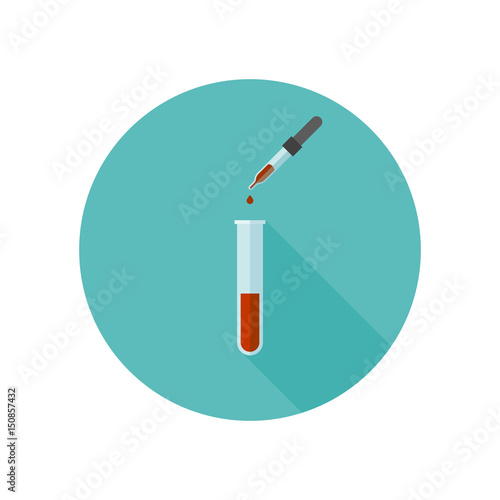 Blood test laboratory.