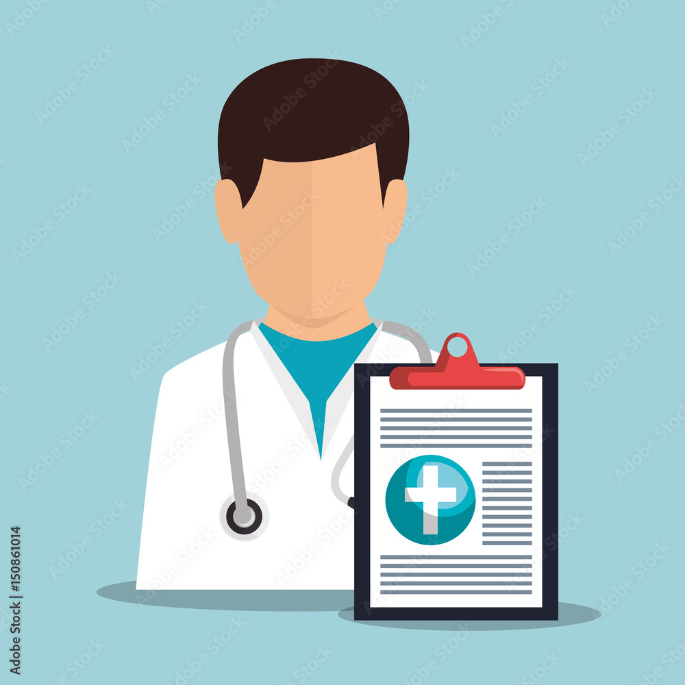 professional doctor avatar character vector illustration design professional doctor avatar character vector illustration design