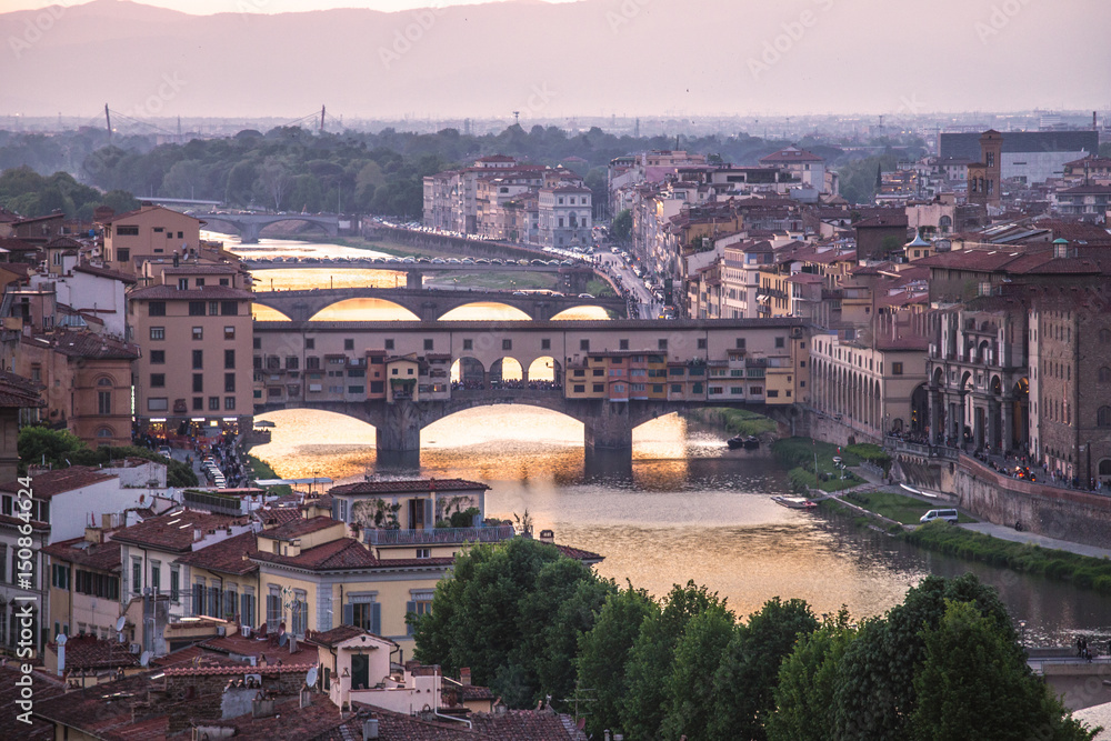 Fototapeta Ponte Vecchio Florenz