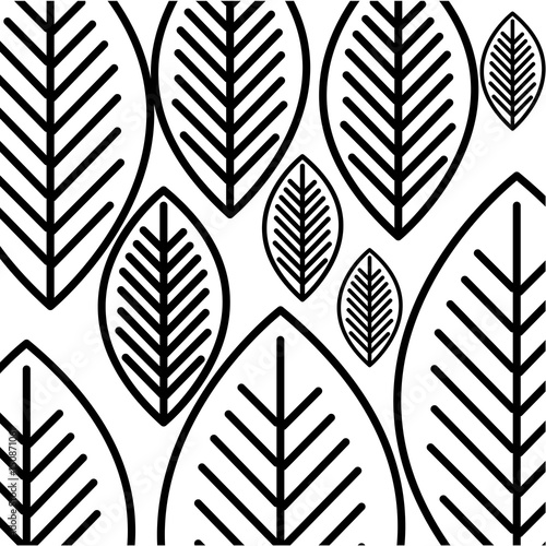 leafs plant decorative icon vector illustration design