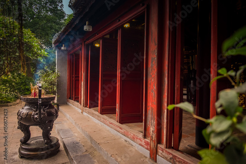 Shrine and temple in Hanoi, Vietnam