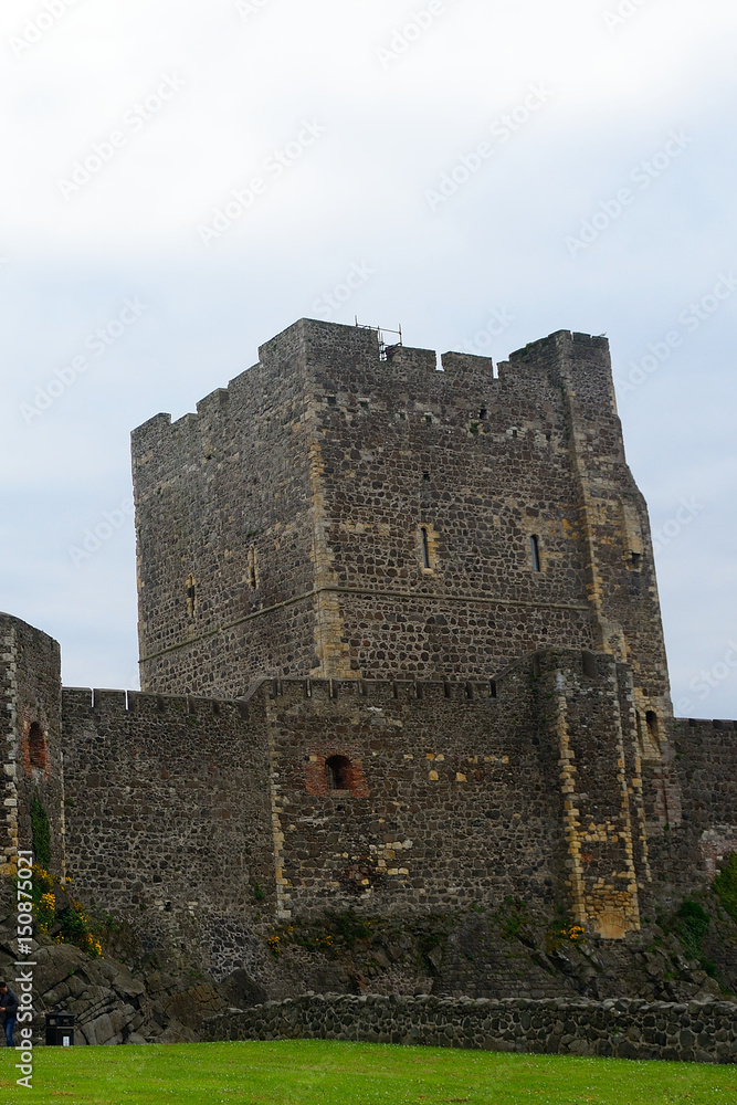 Medieval castle, Carrickfergus, Northern Ireland
