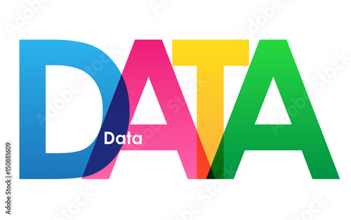 DATA Vector Letters Icon 