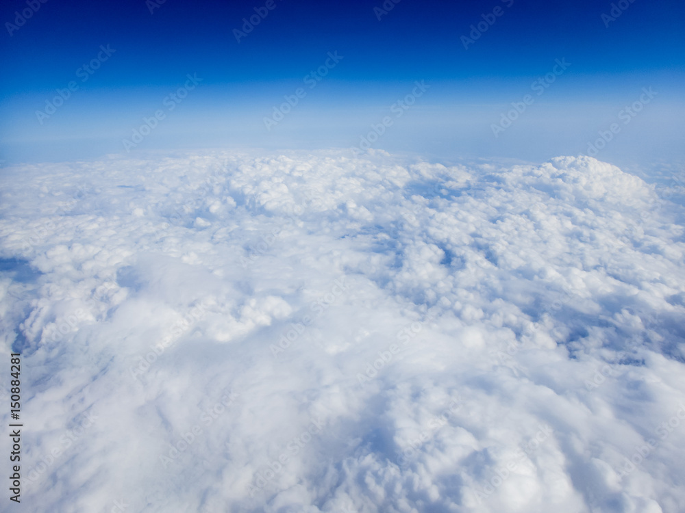 Blue sky and clouds Blue sky and clouds