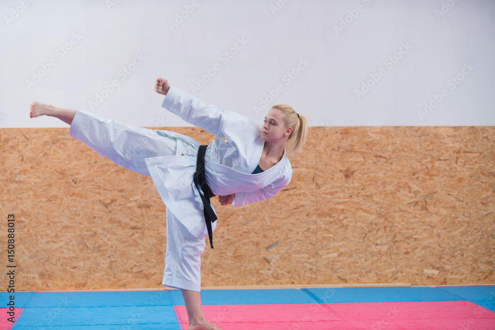 karate girl martial arts