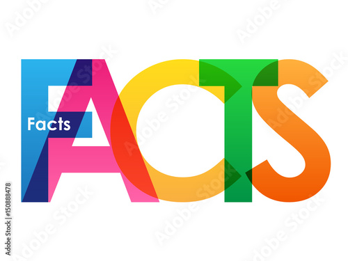 FACTS Colourful Letters Banner