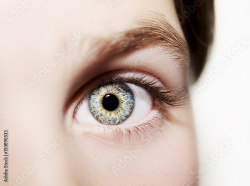 A beautiful insightful look eye. Close up shot