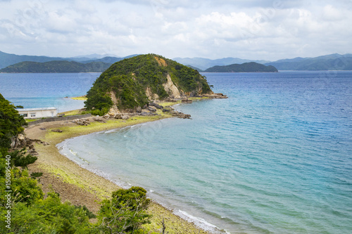 Seascape near the Ikema port, Kakeroma island photo