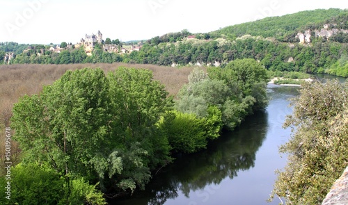 le ch  teau de Montfort    Vitrac  vall  e de la Dordogne