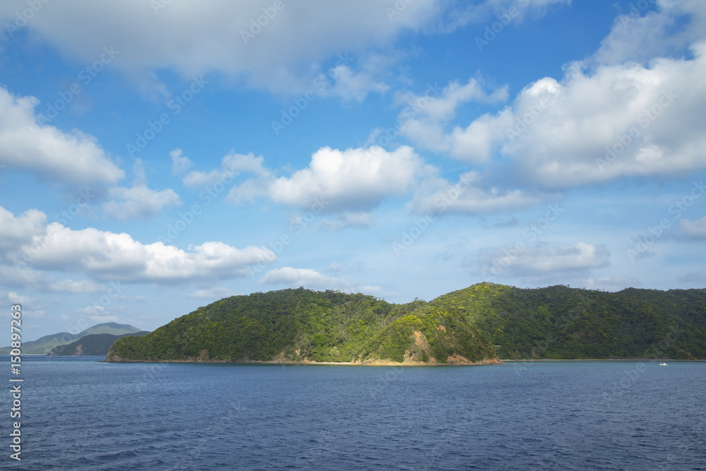 Landscape of the oshima straits