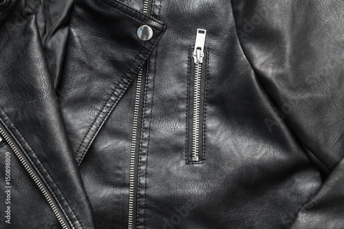 Female leather jacket