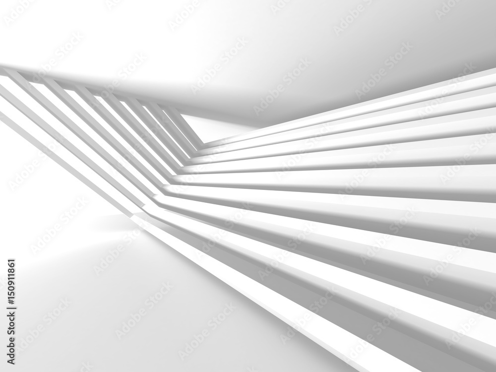Abstract Modern White Architecture Background Abstract Modern White Architecture Background