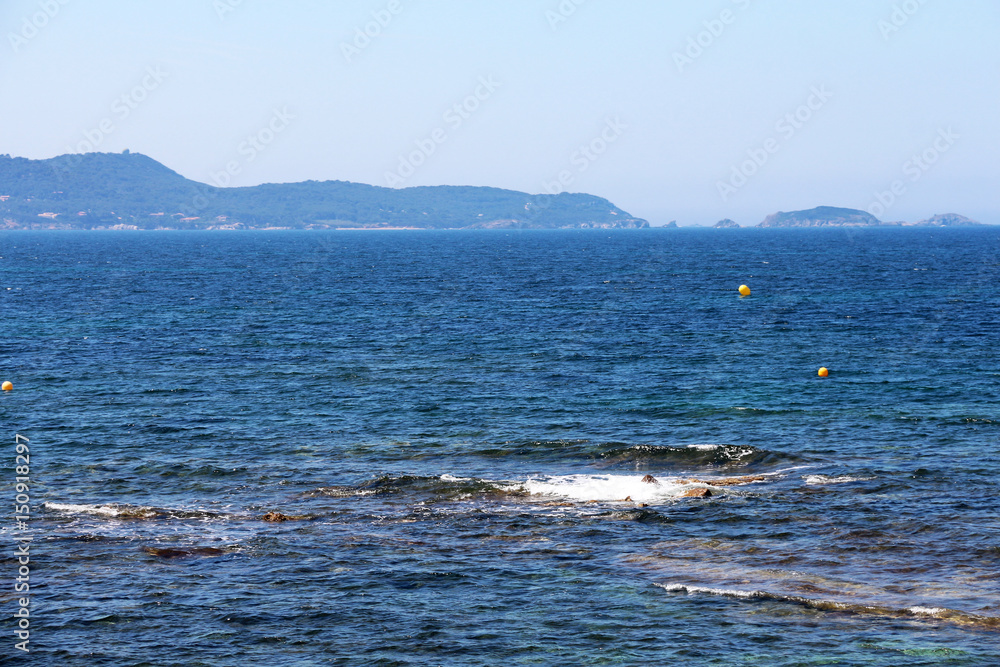 Obraz premium Mediterranean Sea - Hyères - French Riviera