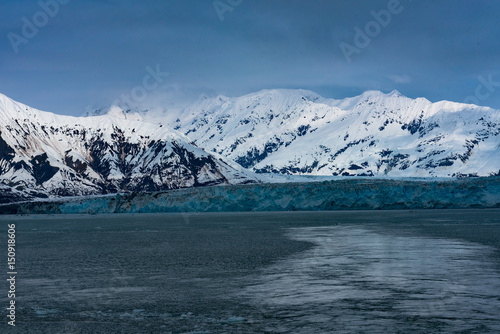 Blue Tidewater Glacier