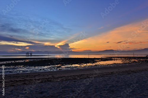 Sunset At Lakey Beach, Indonesia