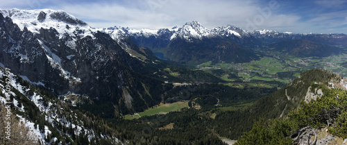 Berchtesgaden Valley from Kehlstein, Germany