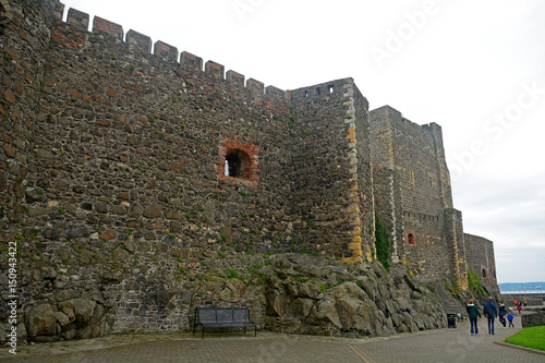 Medieval castle, Carrickfergus, Northern Ireland photo