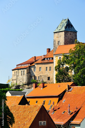 Burg Hohnstein, Hohnstein, Landkreis Sächsische Schweiz-Osterzgebirge, Sachsen, Deutschland