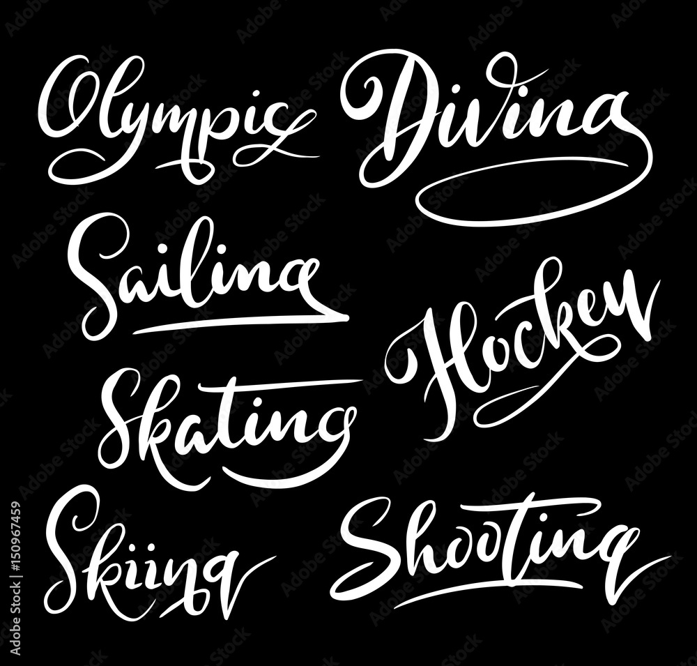 Diving and sailing hand written typography. Good use for logotype, symbol, cover label, product, brand, poster title or any graphic design you want. Easy to use or change color Diving and sailing hand written typography. Good use for logotype, symbol, cover label, product, brand, poster title or any graphic design you want. Easy to use or change color