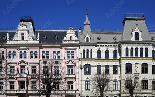 Riga, Elizabetes 15-17, historical buildings, decorative elements © Andrejs