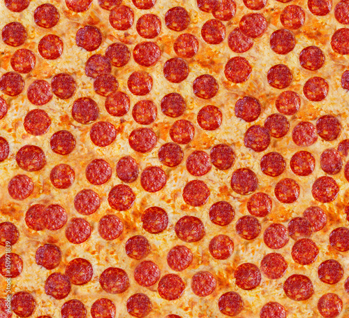 Pizza pepperoni. Background.