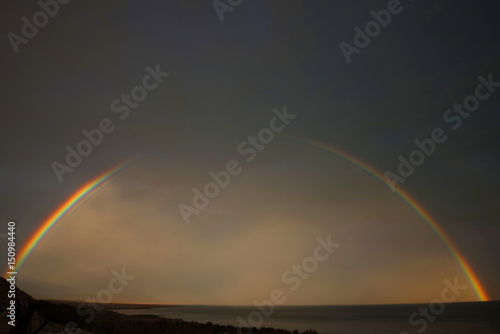 Fototapeta Naklejka Na Ścianę i Meble -  Under the rainbow