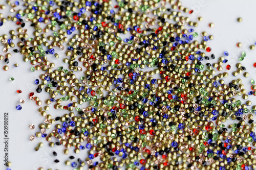 Glass beads -  macro