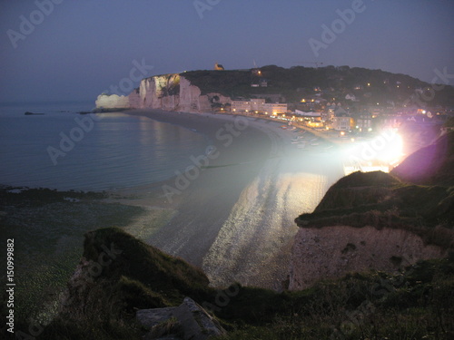 Etretat de nuit