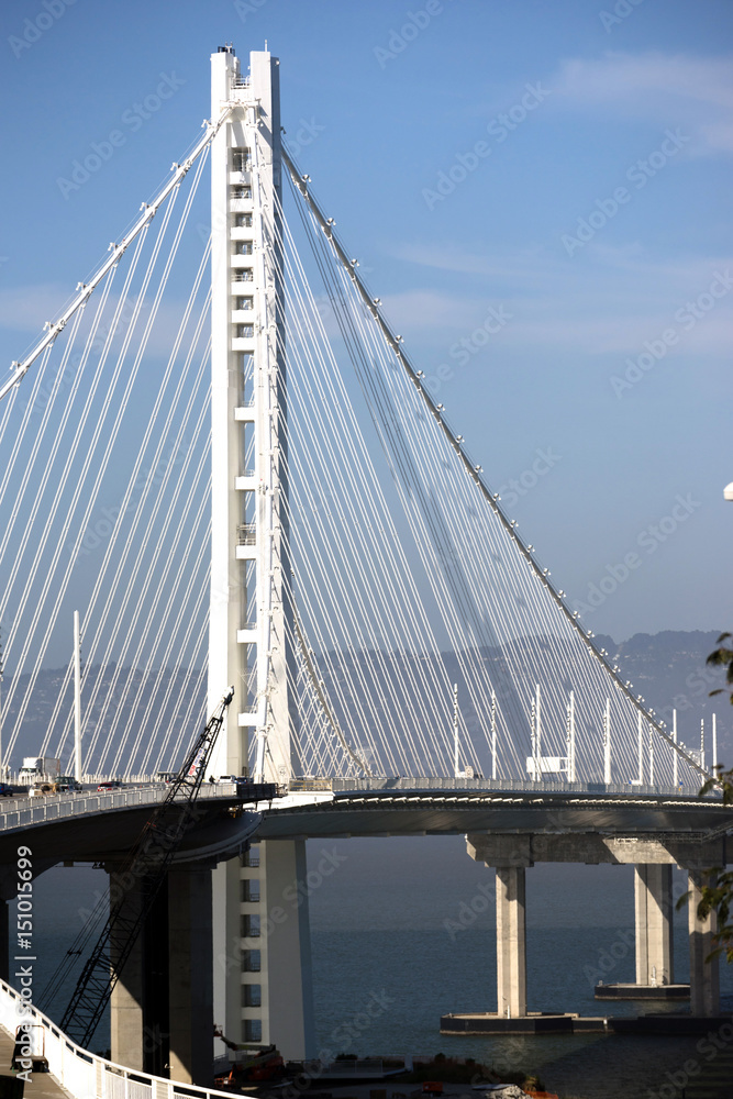 Bay Bridge San Francisco Treasure Island California Bay Bridge San Francisco Treasure Island California