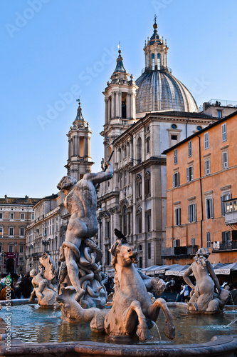 Piazza Navona Roma photo