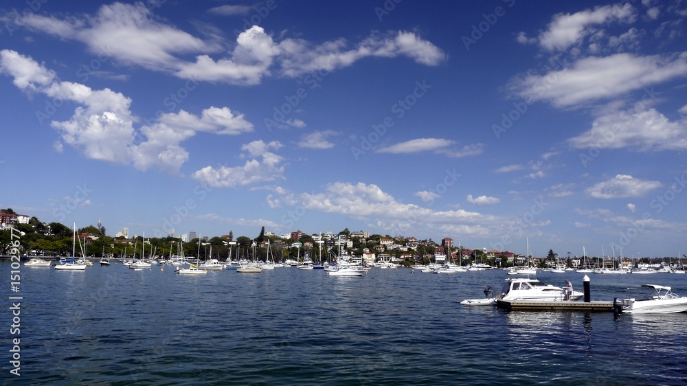 Boats at Rose Bay, Sydney, New South Wales, Australia
