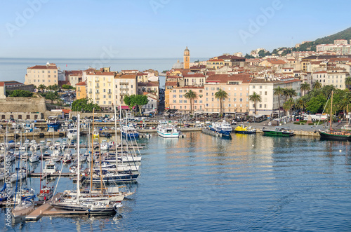Center of Ajaccio, Corsica, France