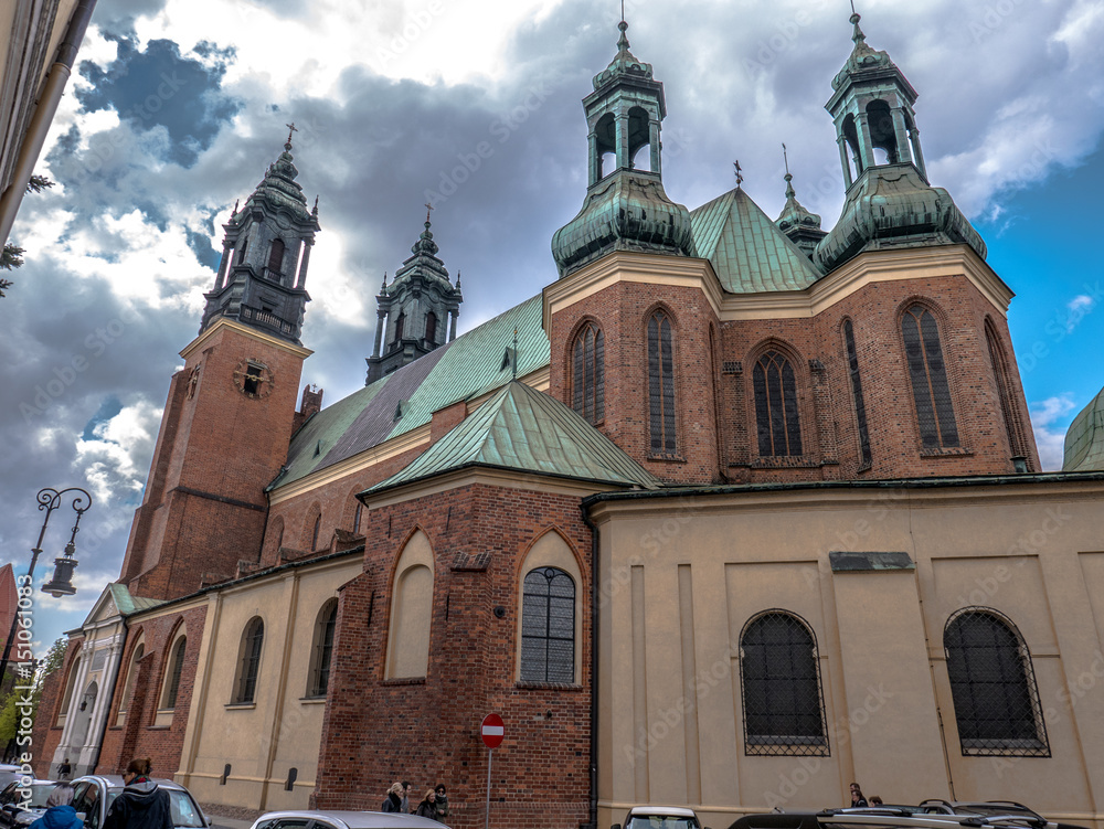 Fototapeta premium Poznań, Ostów Tumski