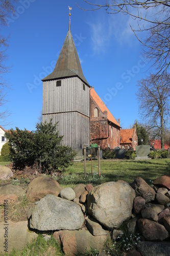 Church in Levenhagen near Greifswald, Mecklenburg-Vorpommern, Germany photo