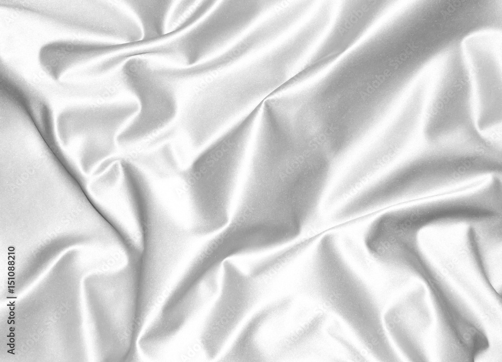 Weißer Satin, Textur, Hintergrund Weißer Satin, Textur, Hintergrund
