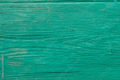 Green turquoise rustic wooden background
