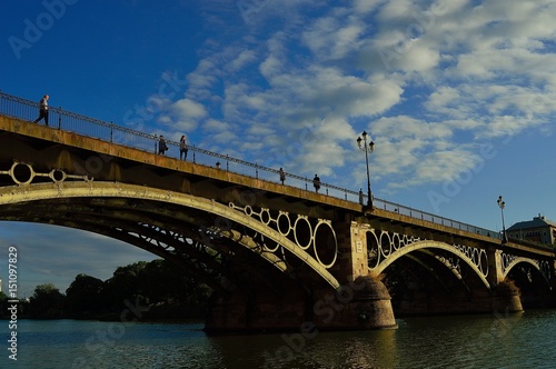 Puente de Triana en Sevilla