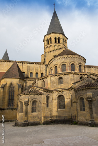 The basilica du Sacre Coeur in Paray-le-Monial