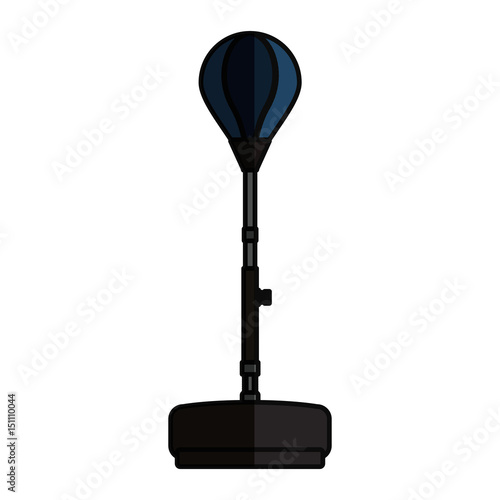 Boxing bag equipment icon vector illustration graphic design