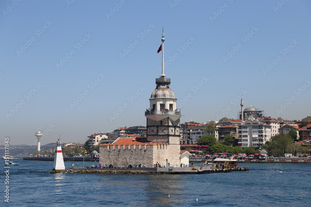 Maidens Tower in Bosphorus Strait, Istanbul Maidens Tower in Bosphorus Strait, Istanbul
