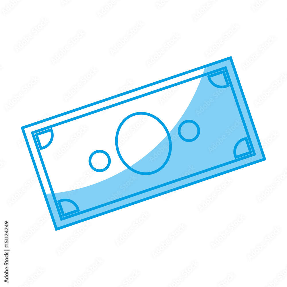 money bill icon over white background. vector illustration money bill icon over white background. vector illustration