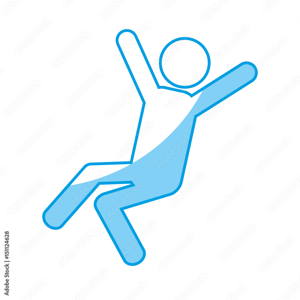 pictogram man icon over white background. vector illustration pictogram man icon over white background. vector illustration