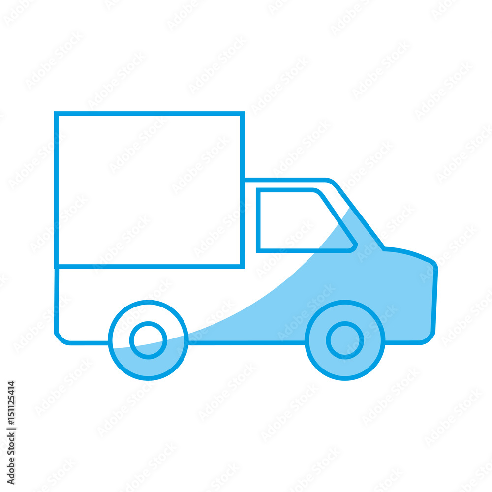 cargo truck icon over white background. vector illustration cargo truck icon over white background. vector illustration