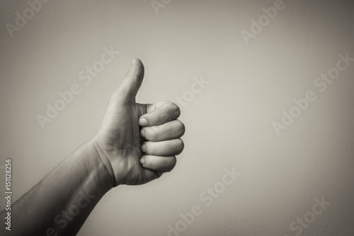 Thumbs up.